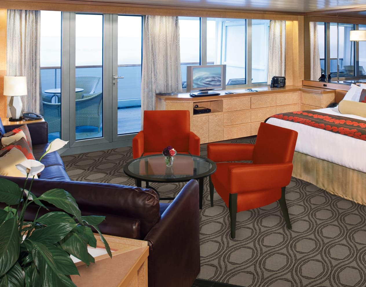 Neptune suite bedroom.