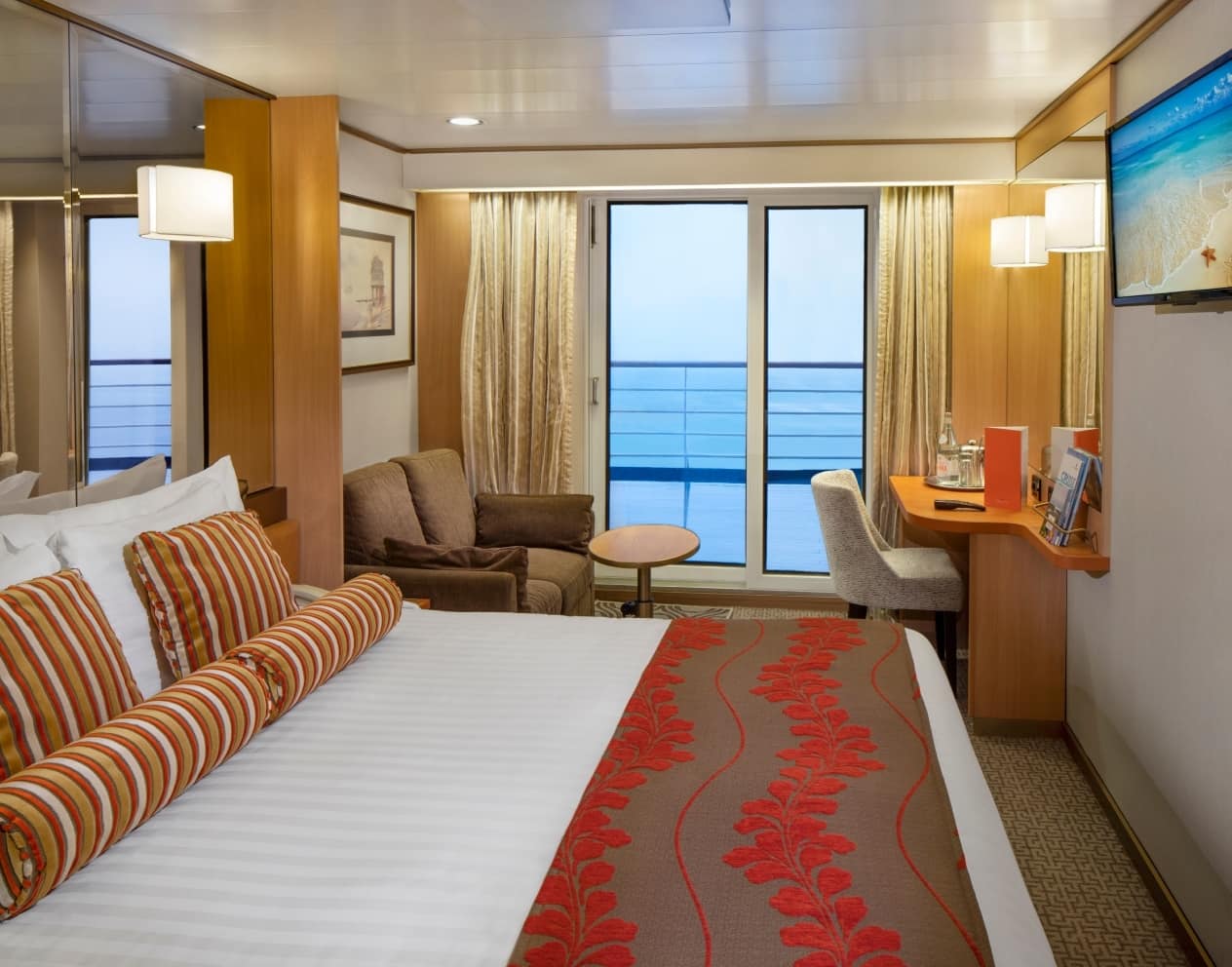 View of Lanai stateroom.
