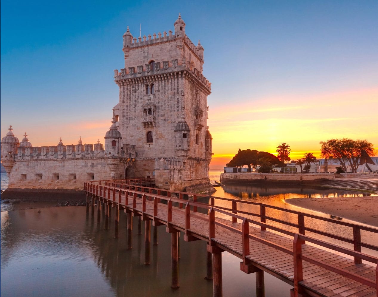 Tower of St. Vincent in Lisbon, Spain.