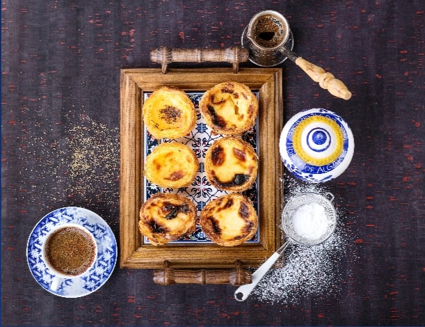 Coffee and pastries.