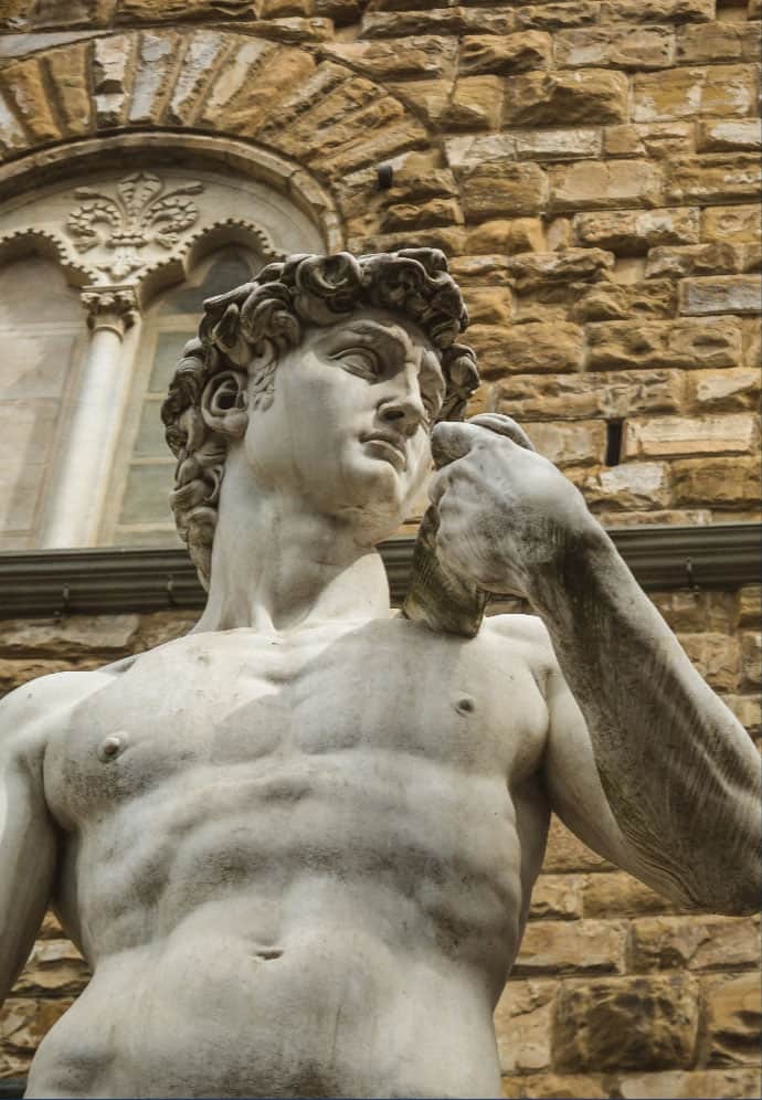 Statue in Florence, Italy.