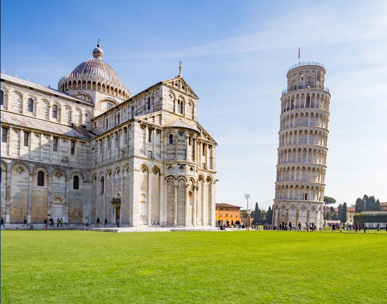 Tower of Pisa in Italy.