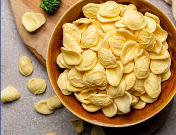 An Italian pasta dish.