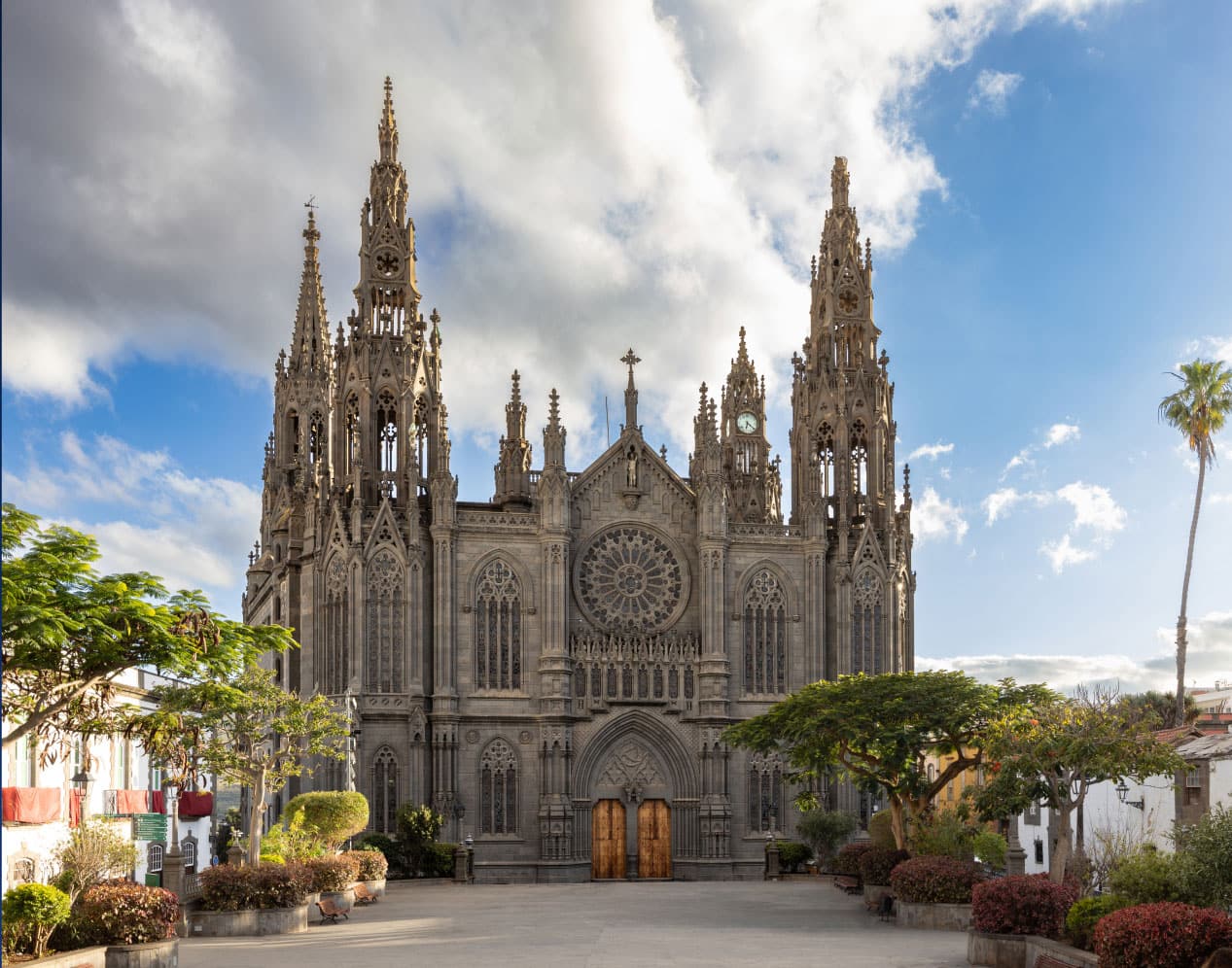 Historic church in Las Palmas on the Canary Islands.