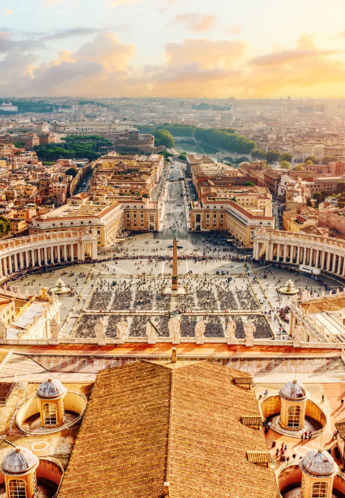 The Vatican in Rome, Italy.
