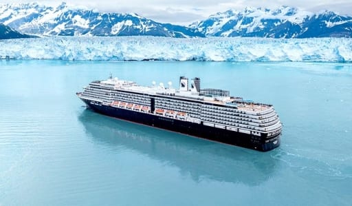 Holland America ship Westerdam sailing to Alaska