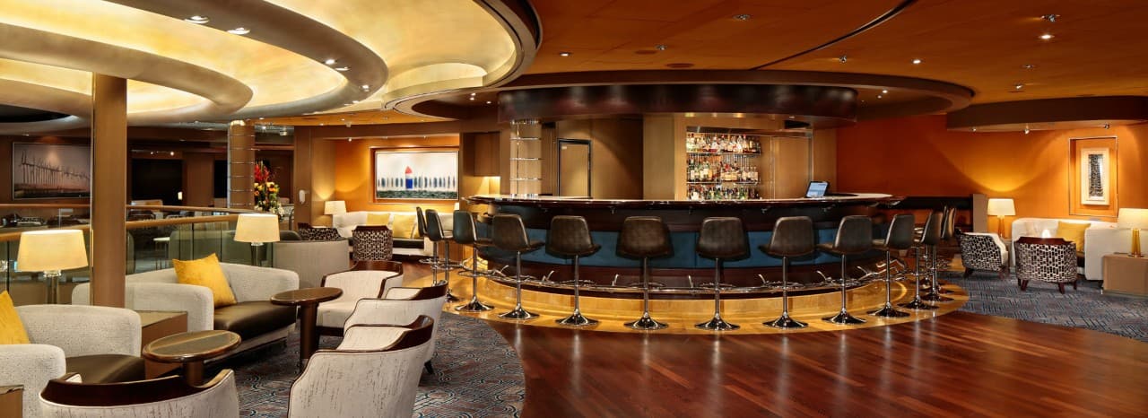 Ocean Bar aboard Holland America Line's Nieuw Amsterdam
