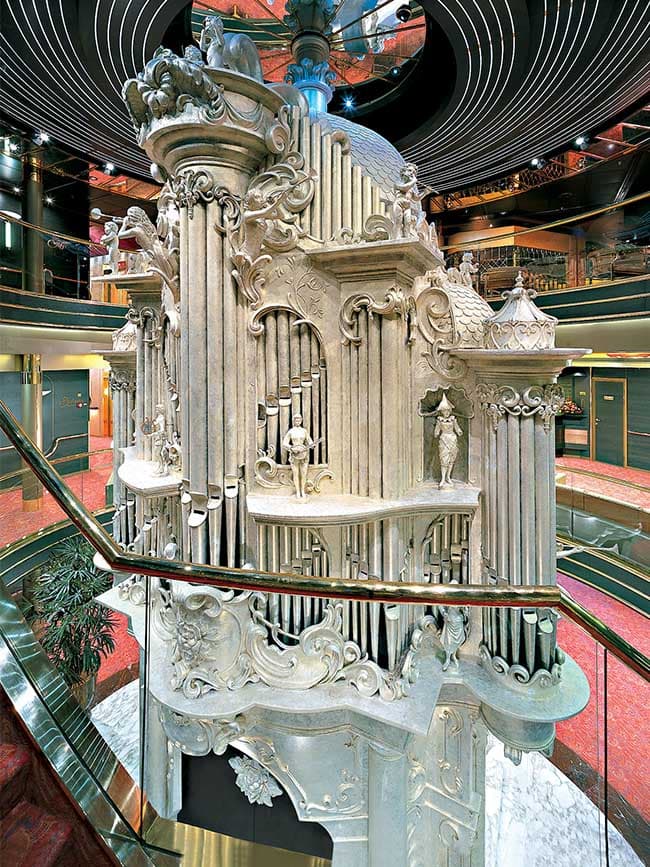 Atrium on Zaandam crusie ship